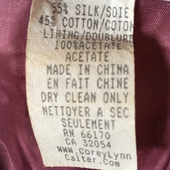 ANTHROPOLOGIE SILK/COTTON STRAPLESS DRESS. SIZE O - Picture 2 of 3